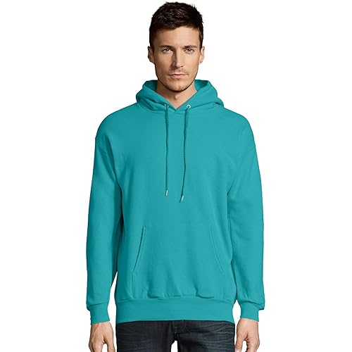 Hanes Men's Pullover Eco-Smart Fleece Hooded Sweatshirt