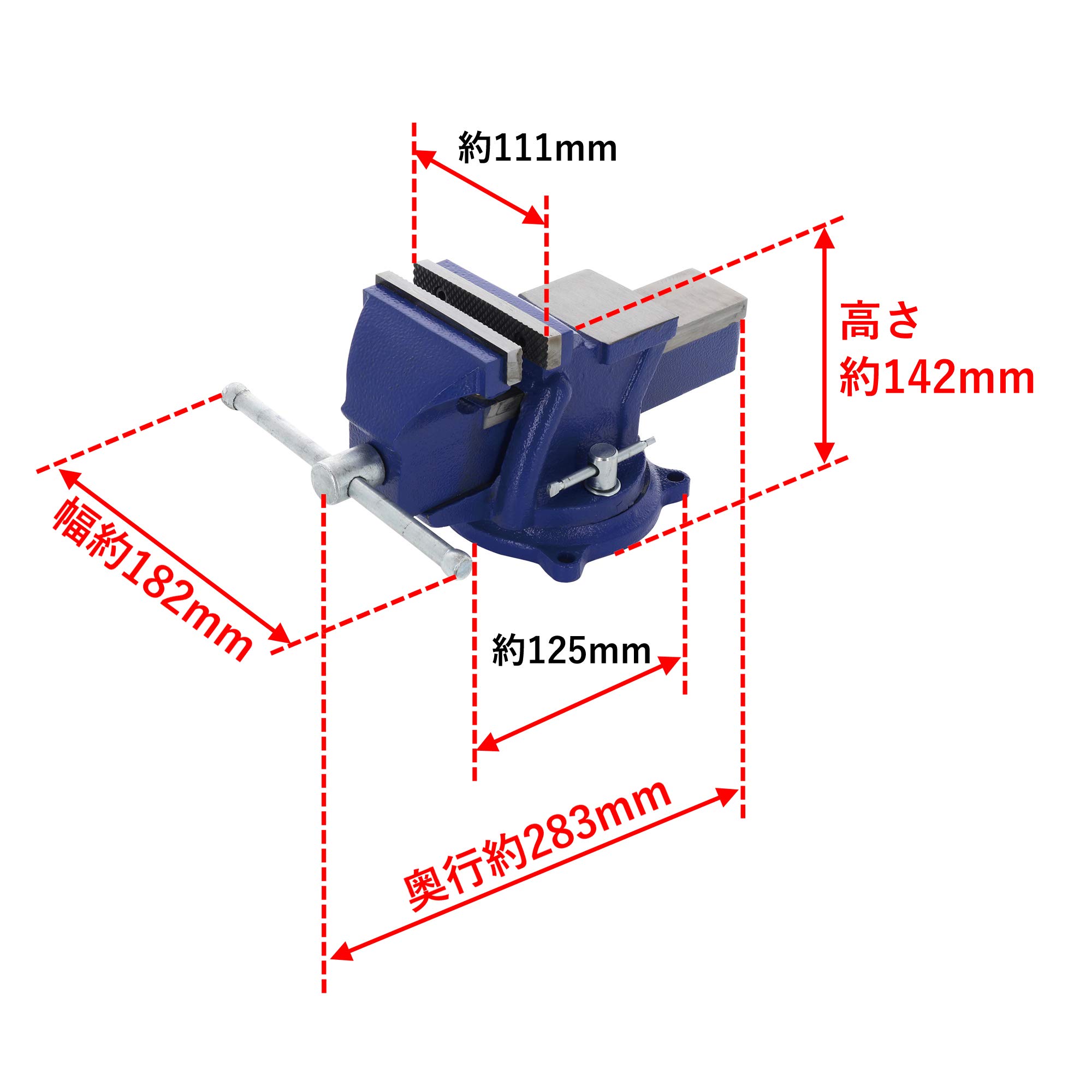 Amazon | 高儀(Takagi) M&M ベンチバイス 100mm BV-100 | 小刀・切出し