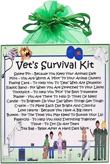 Vet's Survival Kit - Fun Novelty Gift & Card Alternative / Birthday Present / Thank You / Vet Gift / Unique Gift Idea