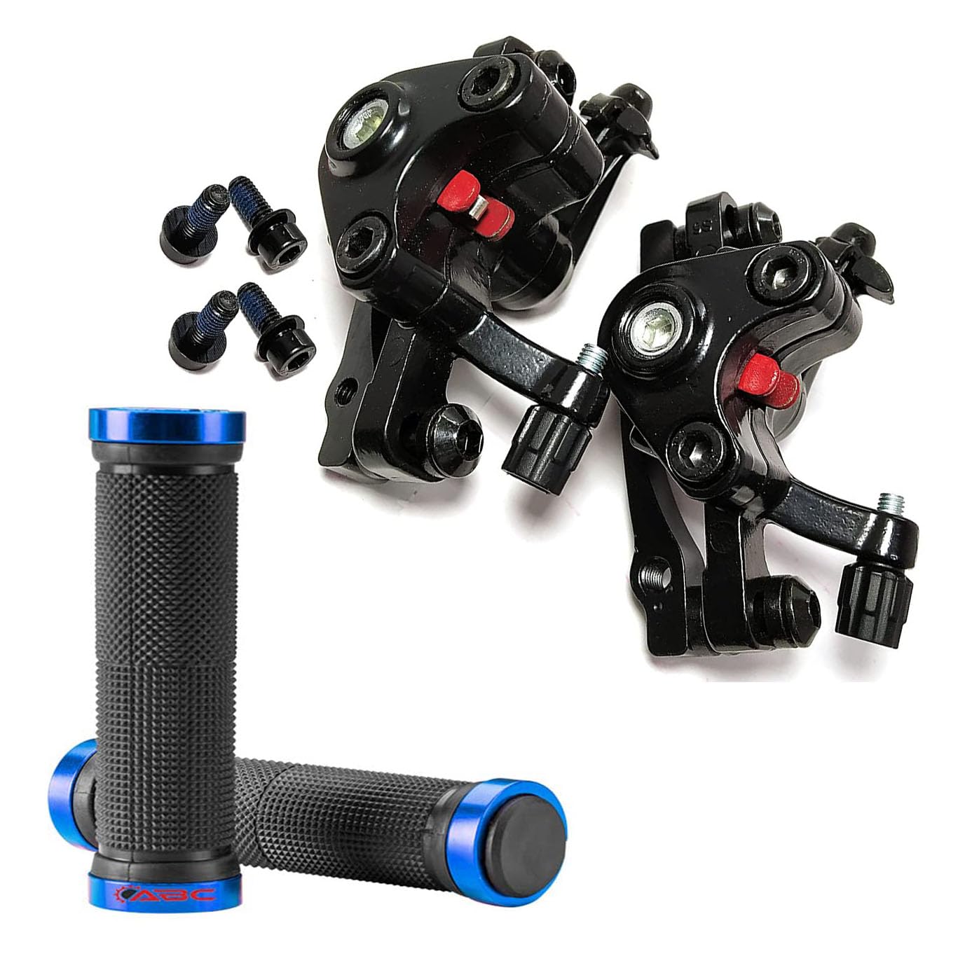 NSV Disc Brake Front/Rear Mechanical Caliper + Cycle Handle Grip (B0CVV3ZL95) Amazon Price History, Amazon Price Tracker