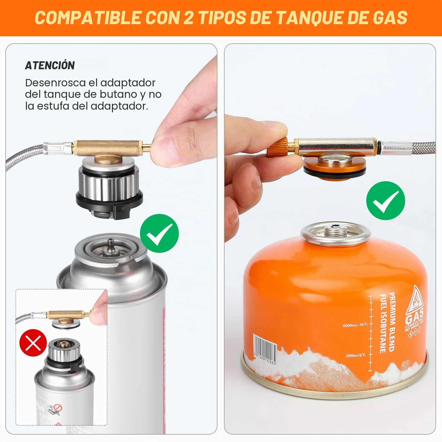 Odoland Hornillos Portátiles de Camping con Parabrisas Plegable, Mini Estufa Plegable de Acero con Encendido Piezoeléctrico, Hornillos de Gas Ultraligera para Camping Picnic Mochilero Senderismo