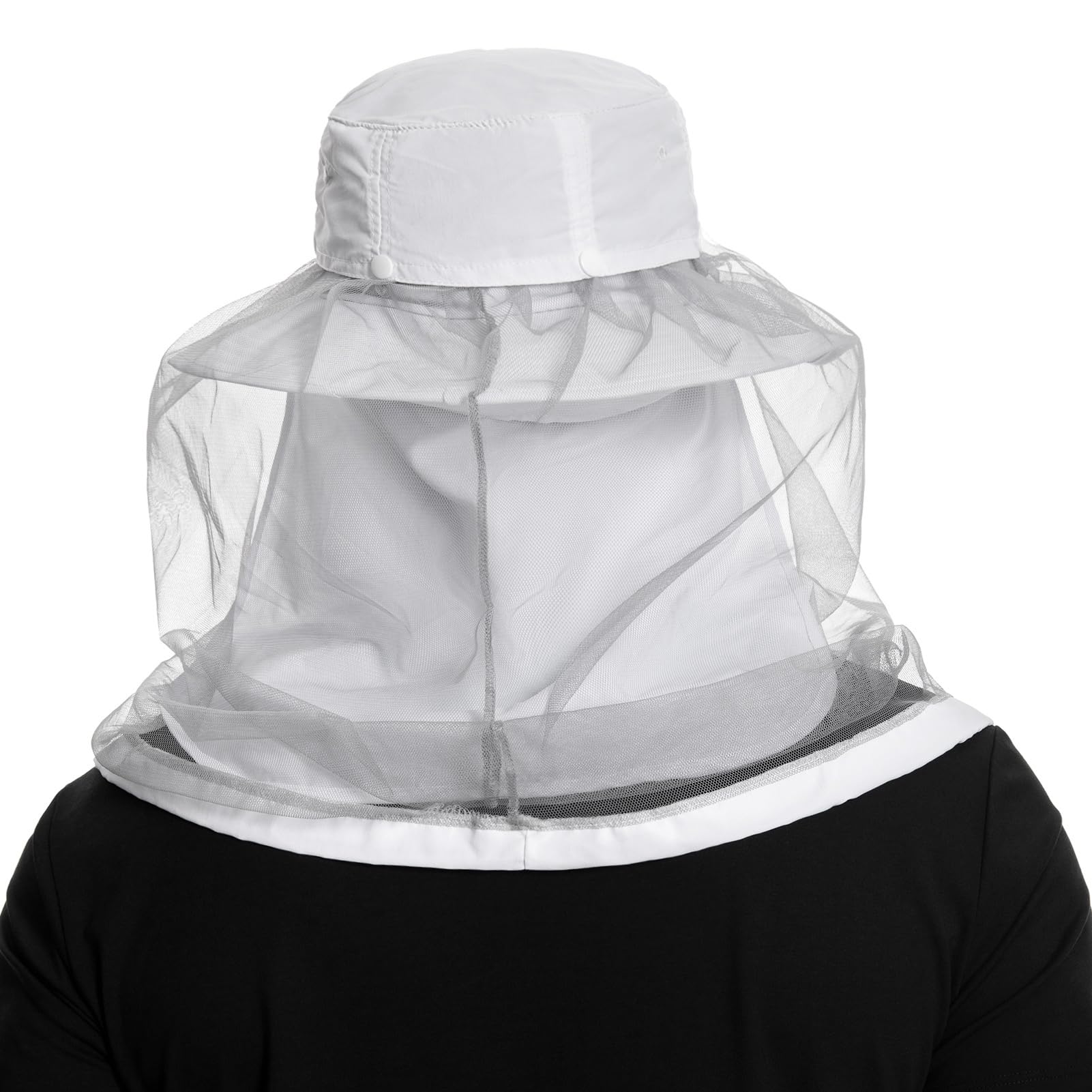 Bassdash UPF 50+ Sombrero para el Sol con mosquitera Oculta y Solapa para el Cuello para Hombres Mujeres al Aire Libre Pesca Senderismo Camping