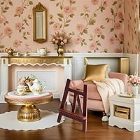 Vista 8 de Zerodeko 5PCS Mini Easel Model, Mini Wooden Artist Easel Cards Stand Display Holder for Dollhouse Decoration Accessories