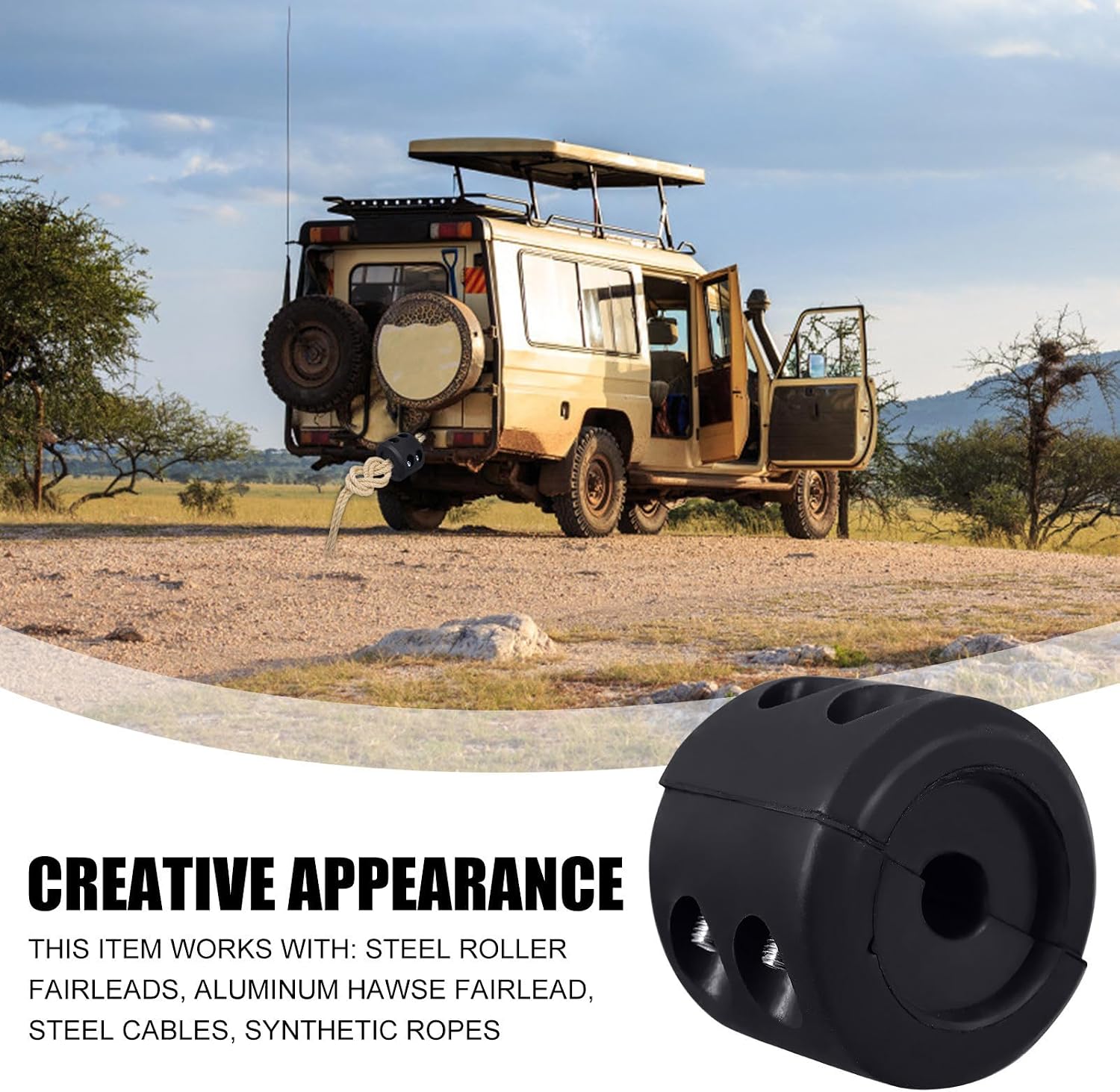ATV Winch Hook Stop Rubber Cable Bump Stopper for Utv
