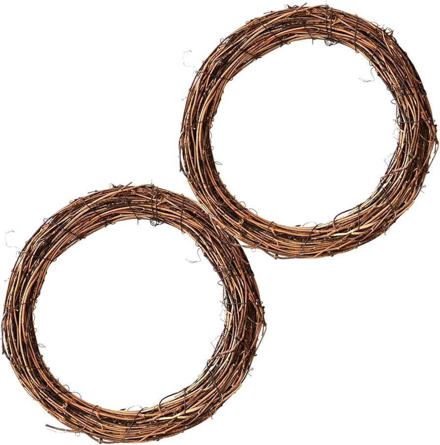 Amazon.co.jp: 花輪 リース 土台 リース台 2個セット ベーシック