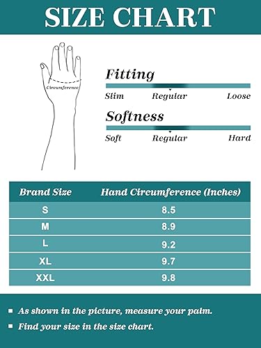 Miniatura 5 de URBAN BUCK Guante de disfraz de cuero de oveja real, guantelete de cielo, ajuste regular, puño largo para hombre, sin forro, guantes de cosplay