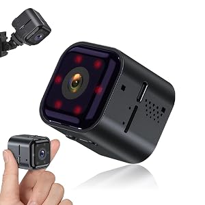 2026 Mini HD Nanny Cam Hidden Camera No Subscription Required Enhanced Low Light Night Vision Remote Discreet Monitoring