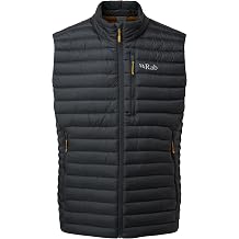 Rab Mens Microlight Vest - 700-Fill Lightweight Down Gilet for Hiking & Skiing
