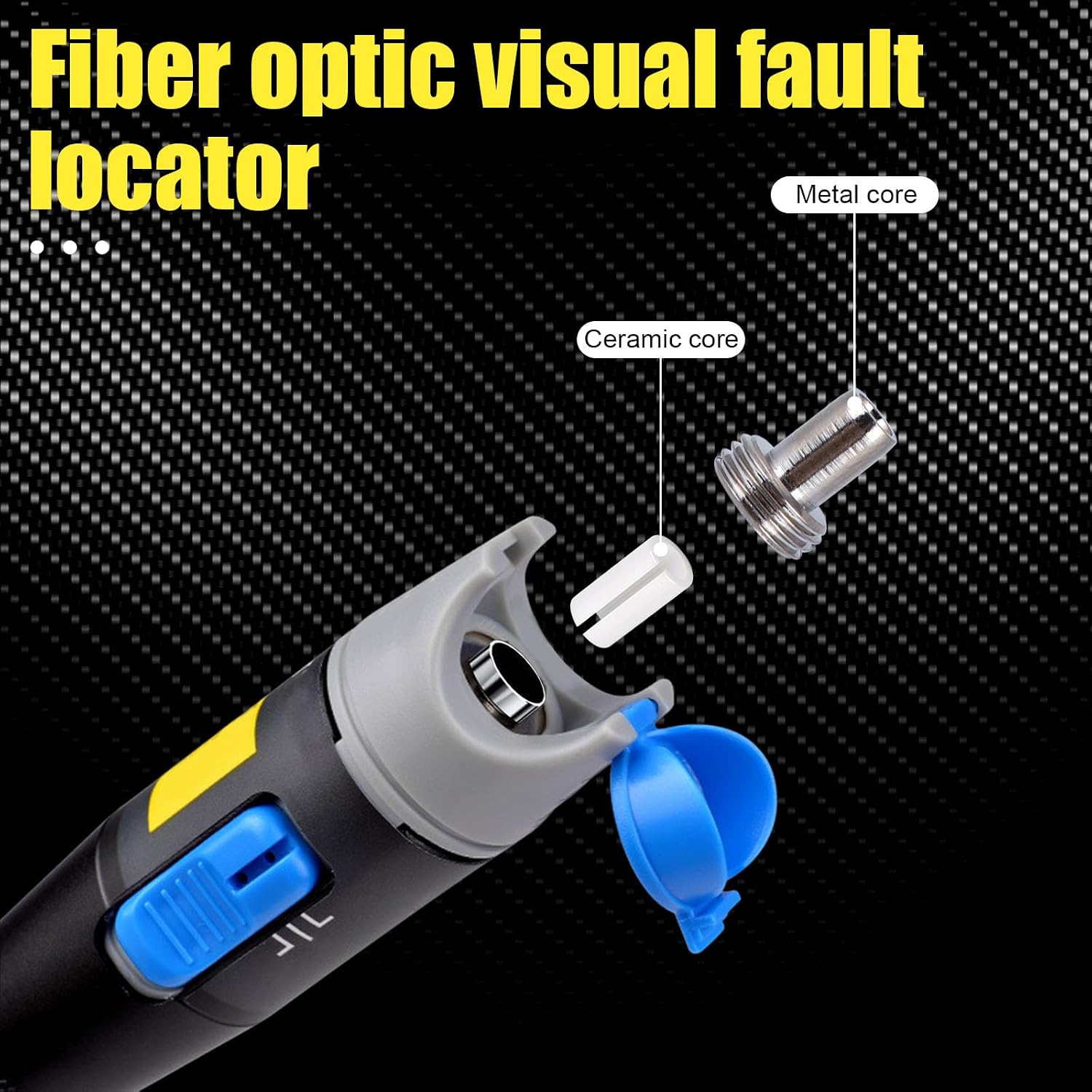 20pcs VFL Fiber Optic Visual Fault Locator Replacement Parts