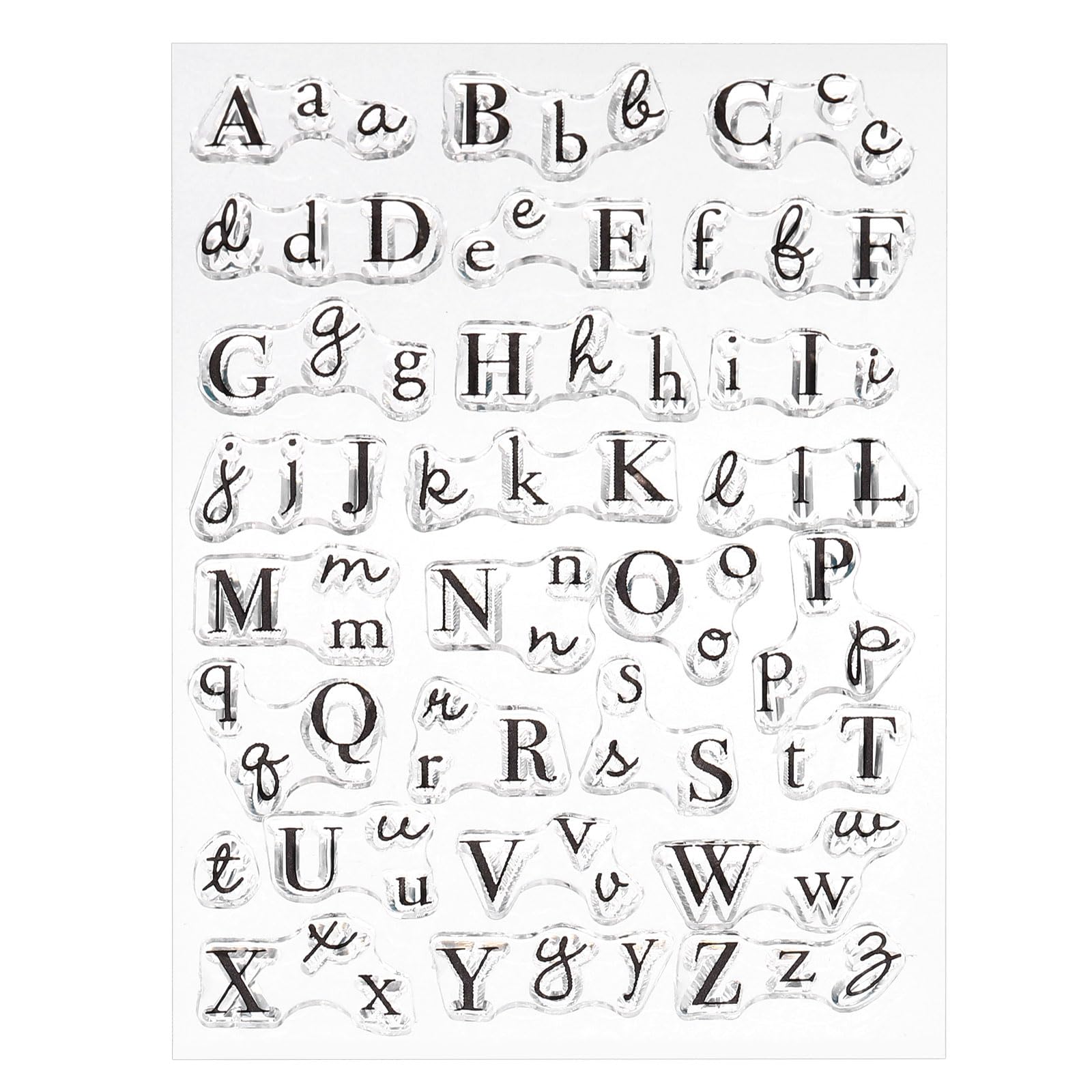 PATIKIL Transparent Silicone Stamps