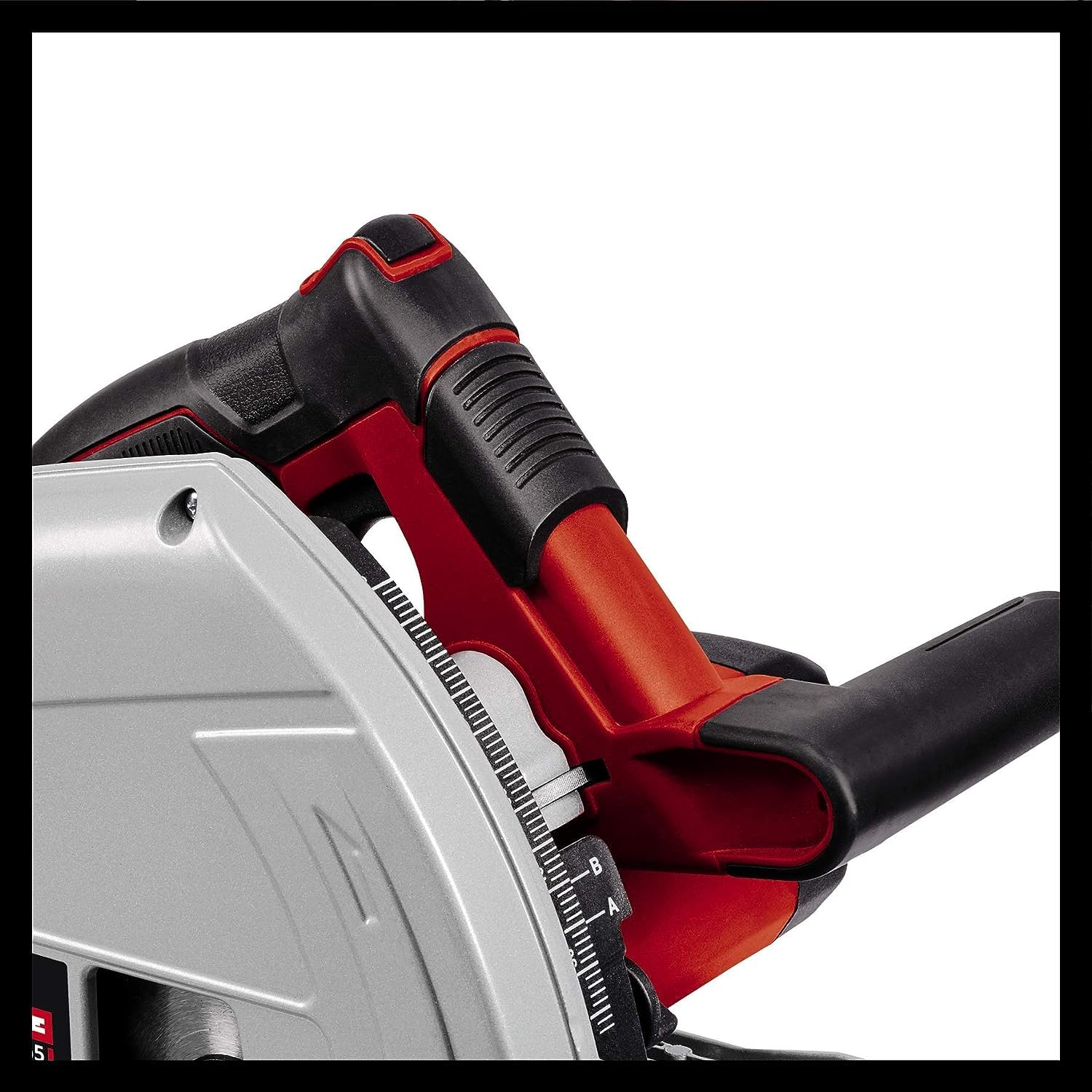 Einhell TE-PS 165 Sega circolare ad immersione (tensione 230 V, 1200 W, giri al min. 5200, lama Ø165 x Ø20, taglio max 56 mm)