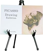 Vista 3 de MasterVision Caballete instantáneo de mesa, 14.25" de alto, negro