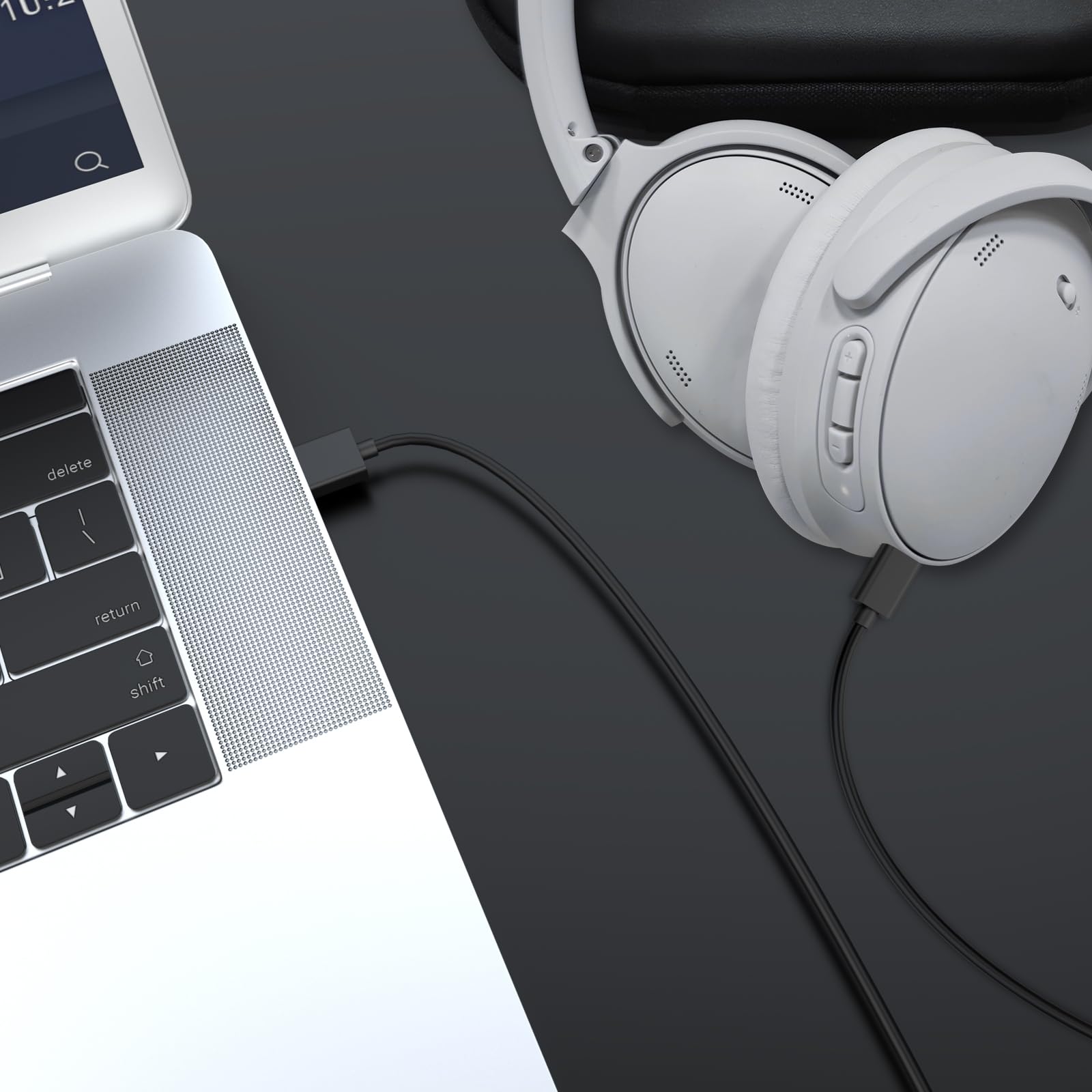 Amazon.com: USB Type C QC45 Headphone Charger Charging Cable Power