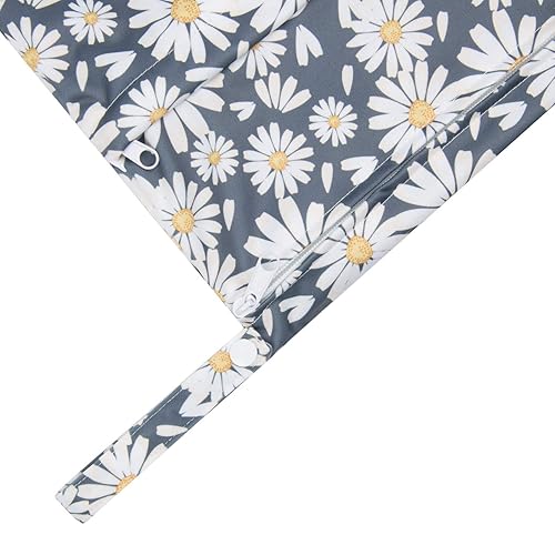 Miniatura 170 de ALVABABY 2 bolsas de pañales de tela para ropa húmeda, reutilizables con dos bolsillos con cremallera, para viajes, playa, piscina, guardería, 01