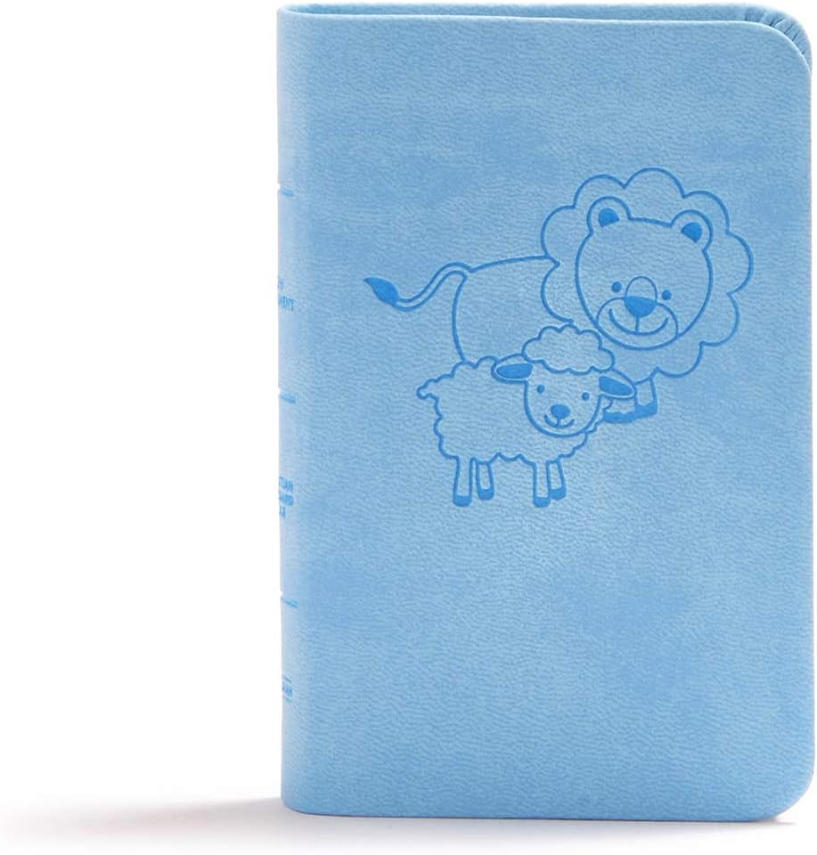 CSB Baby's New Testament with Psalms, Blue Leathertouch