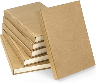Dynta Hardcover Sketchbook Blank Notebook Bulk 6 Packs Unlined A5 Size 5...