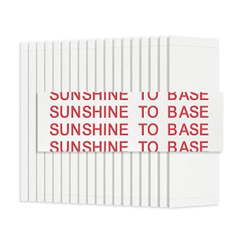 Sunshine Tape |Fragile Wig Tape | 36 Pieces | Premium Toupee Adhesive Strips 1" Straight