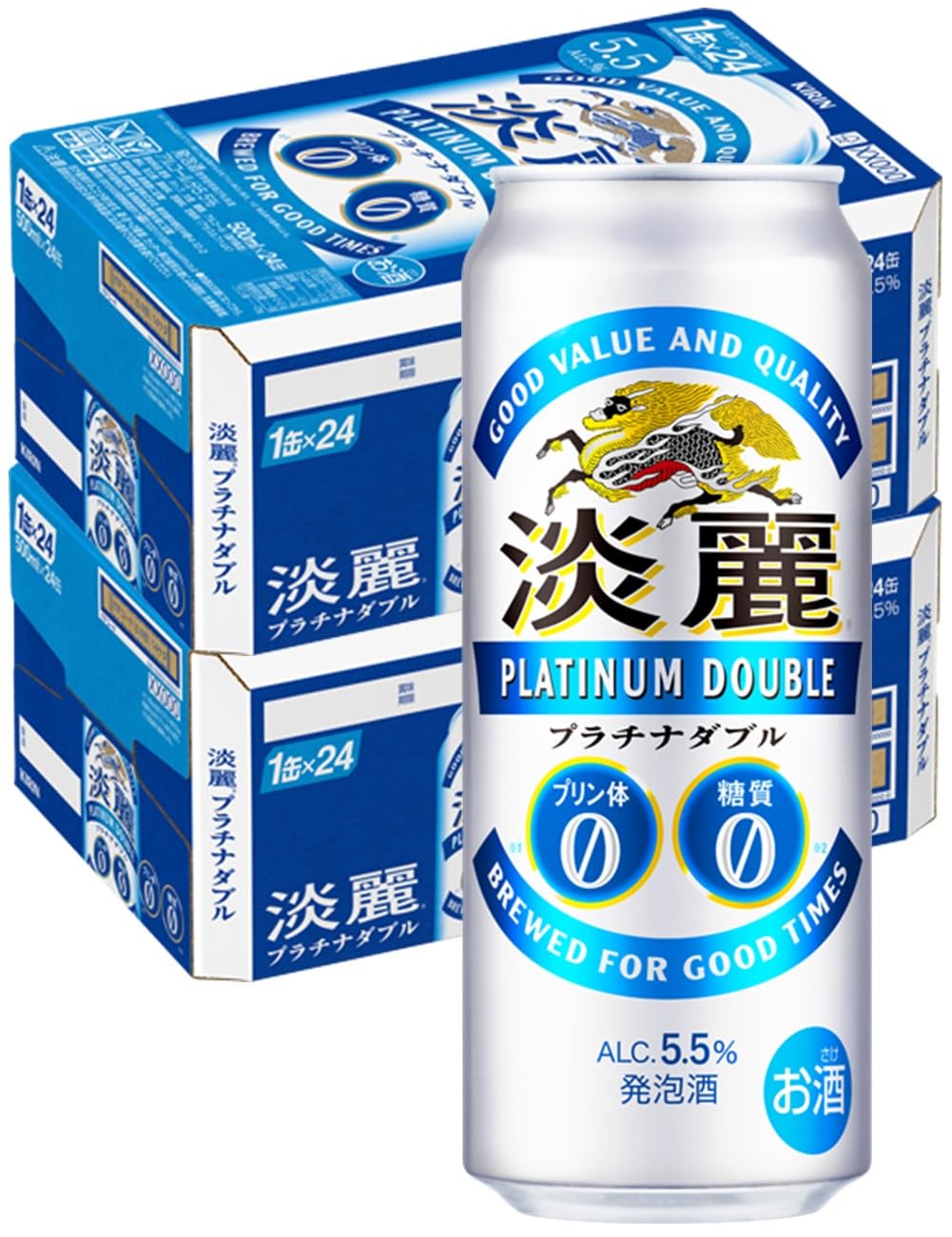 Amazon.co.jp: 淡麗プラチナダブル ビール 発泡酒 新ジャンル キリン