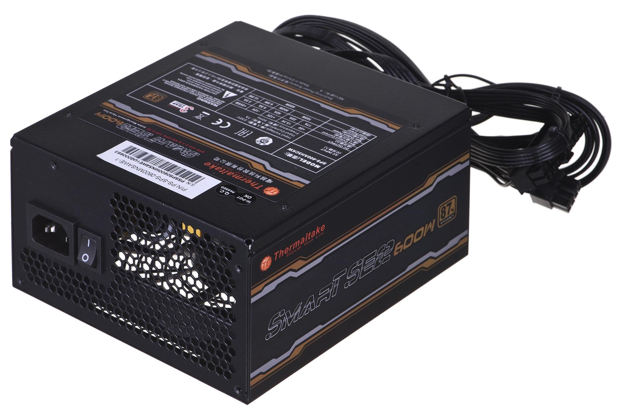 Thermaltake Smart SE2 600 W Power Supply Unit ATX Black