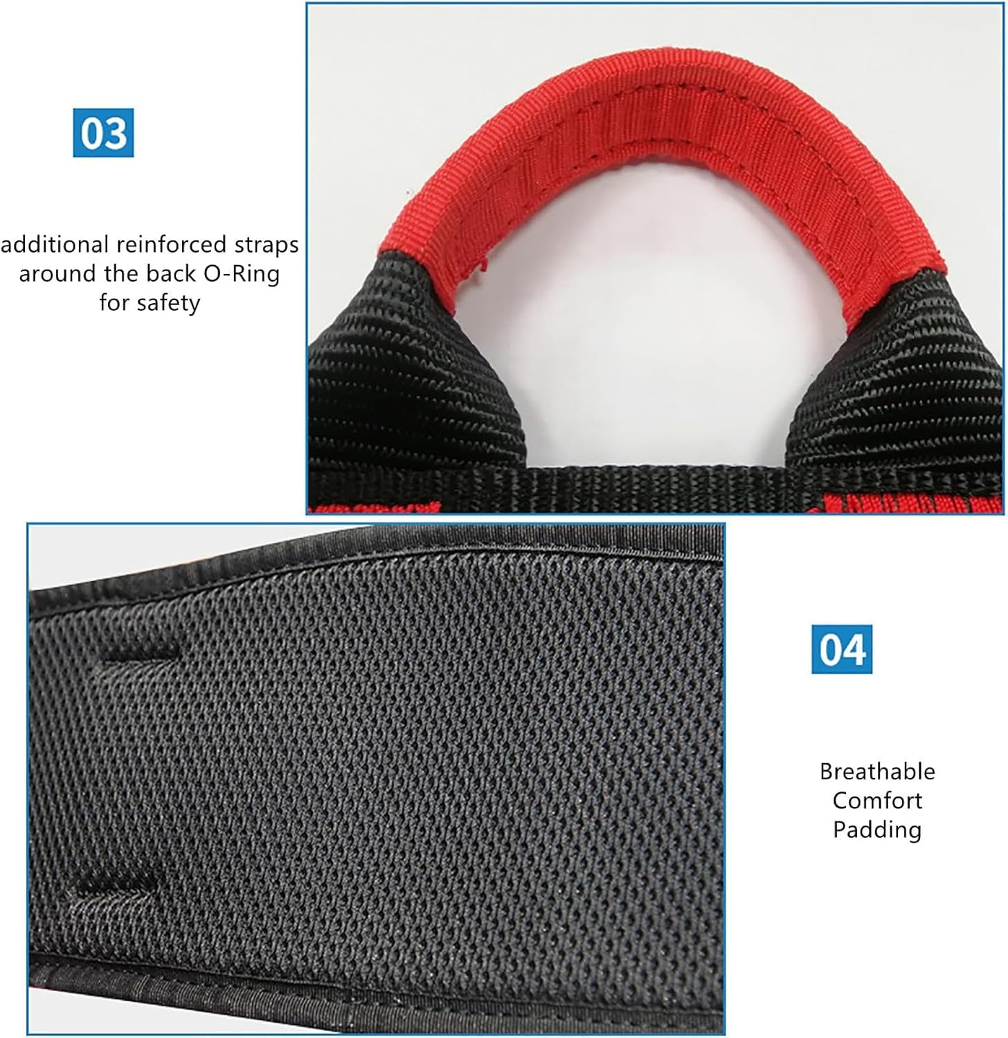 Imbracatura Elastica Fitness Resistente - Cintura da Salto Durevole con Imbottitura Morbida per Allenamenti Sicuri in Palestra A Casa, Danza E Fitness.