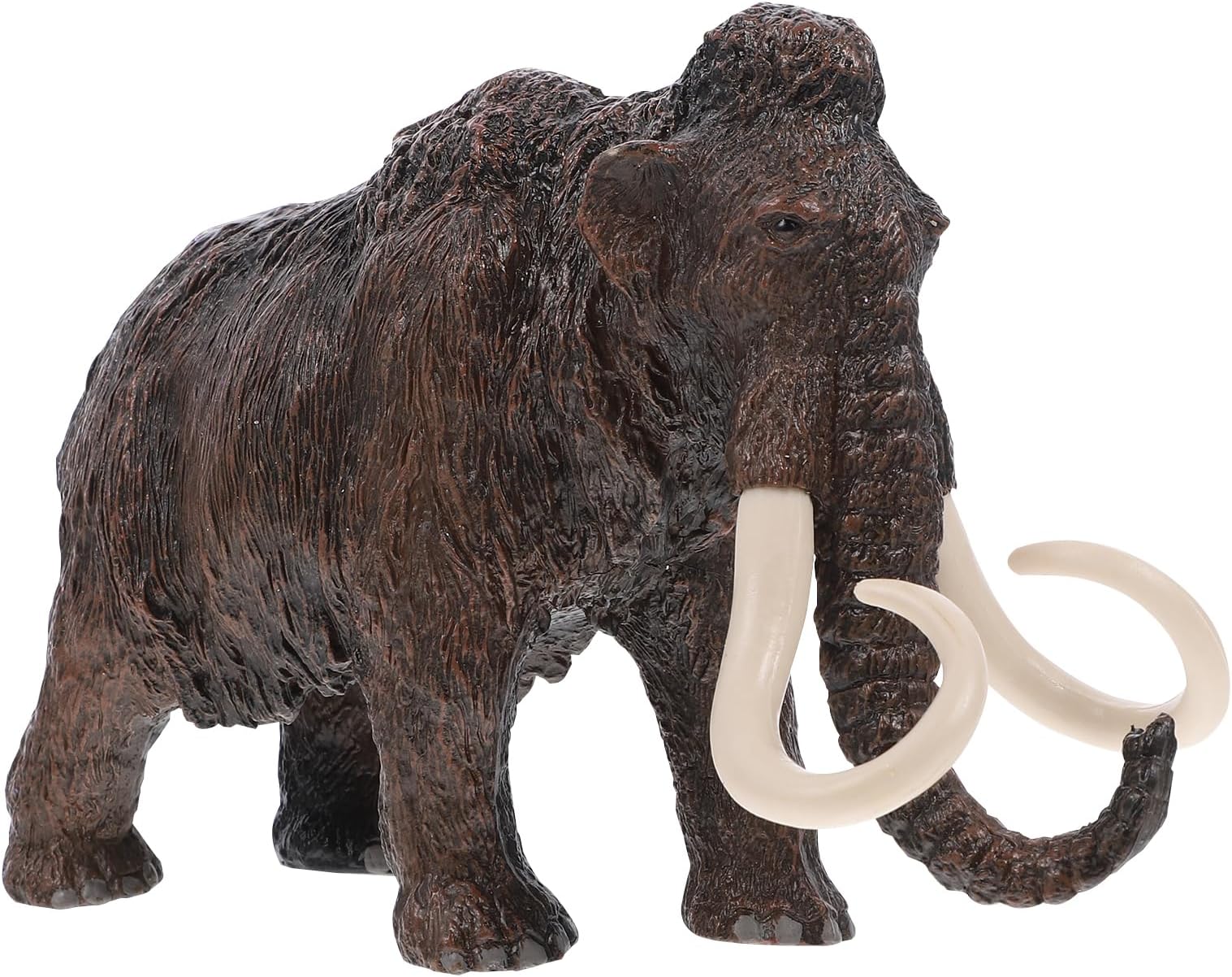 NUOBESTY Woolly Mammoth Realistic Prehistoric Extinct Animal Collection Toy Figurine Forest Wildlife Elephant Ornament Model