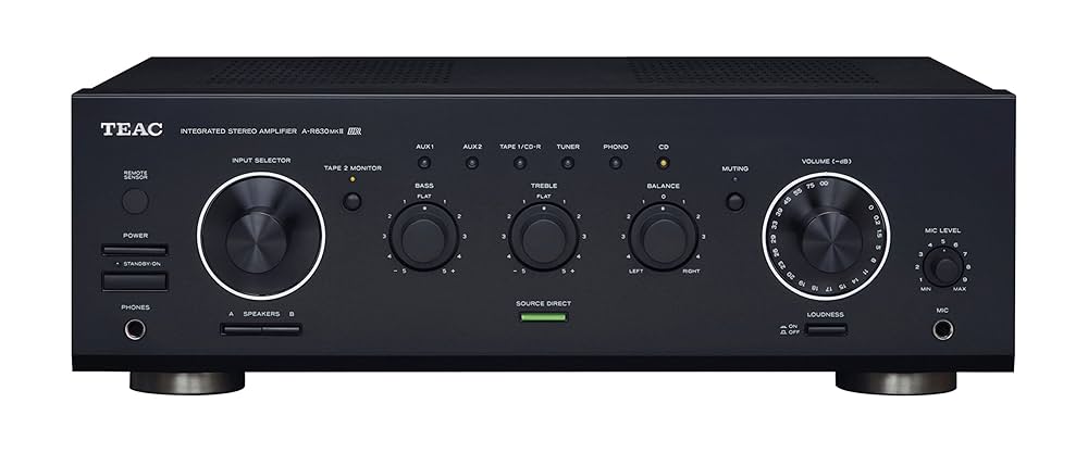 音出しok TEAC A-R630MKII リモコン付き ティアック 音出しok TEAC A-R630MKII リモコン付き ティアック 音出しok