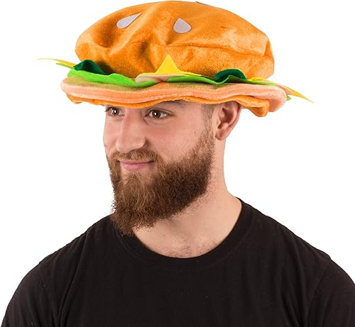 Miniatura 3 de Funny Party Hats Food Hats - Pizza Hamburger Hot Dog Costume Party Dress Up - Chef Hat
