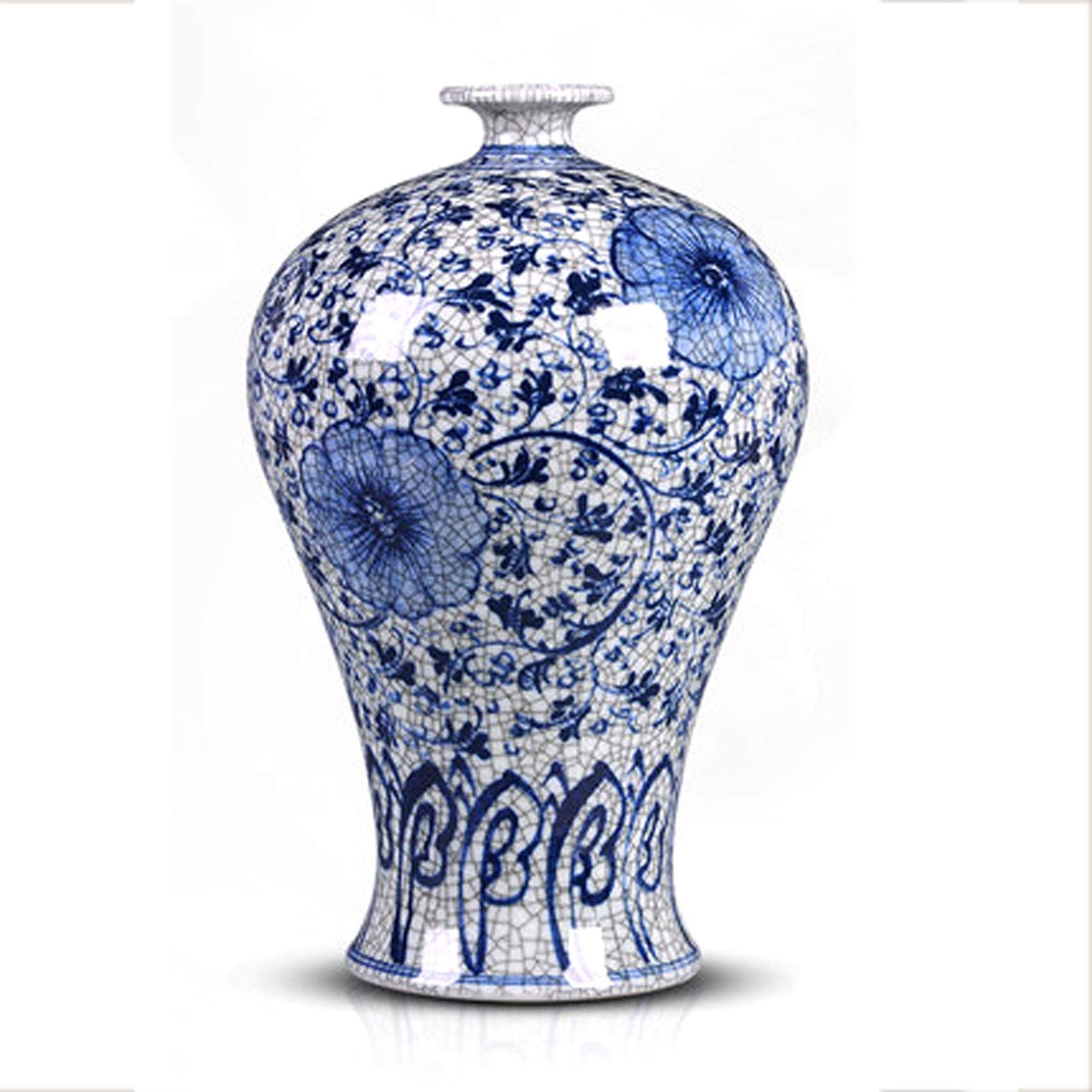 asdchZen Traditional Blue And White Porcelain, Home Vases, Chinese Ceramic Vases