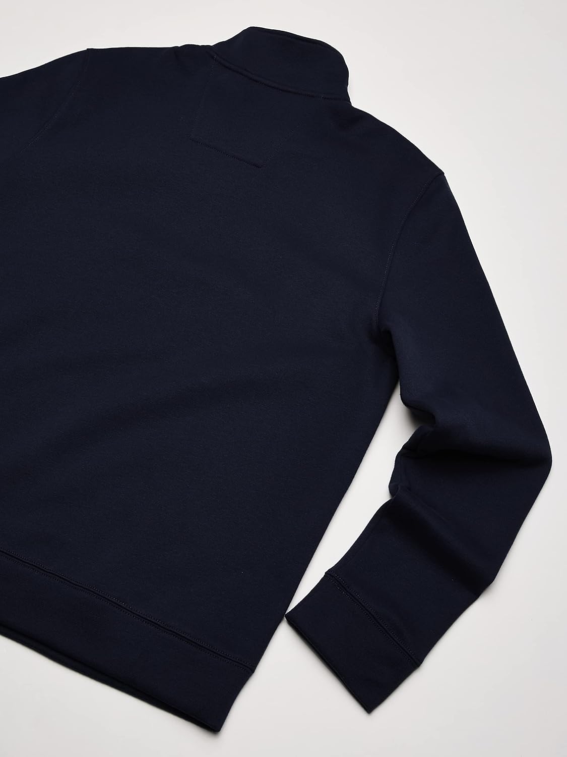 Nautica mens Solid 1/4 Zip Fleece Sweatshirt - Image 4