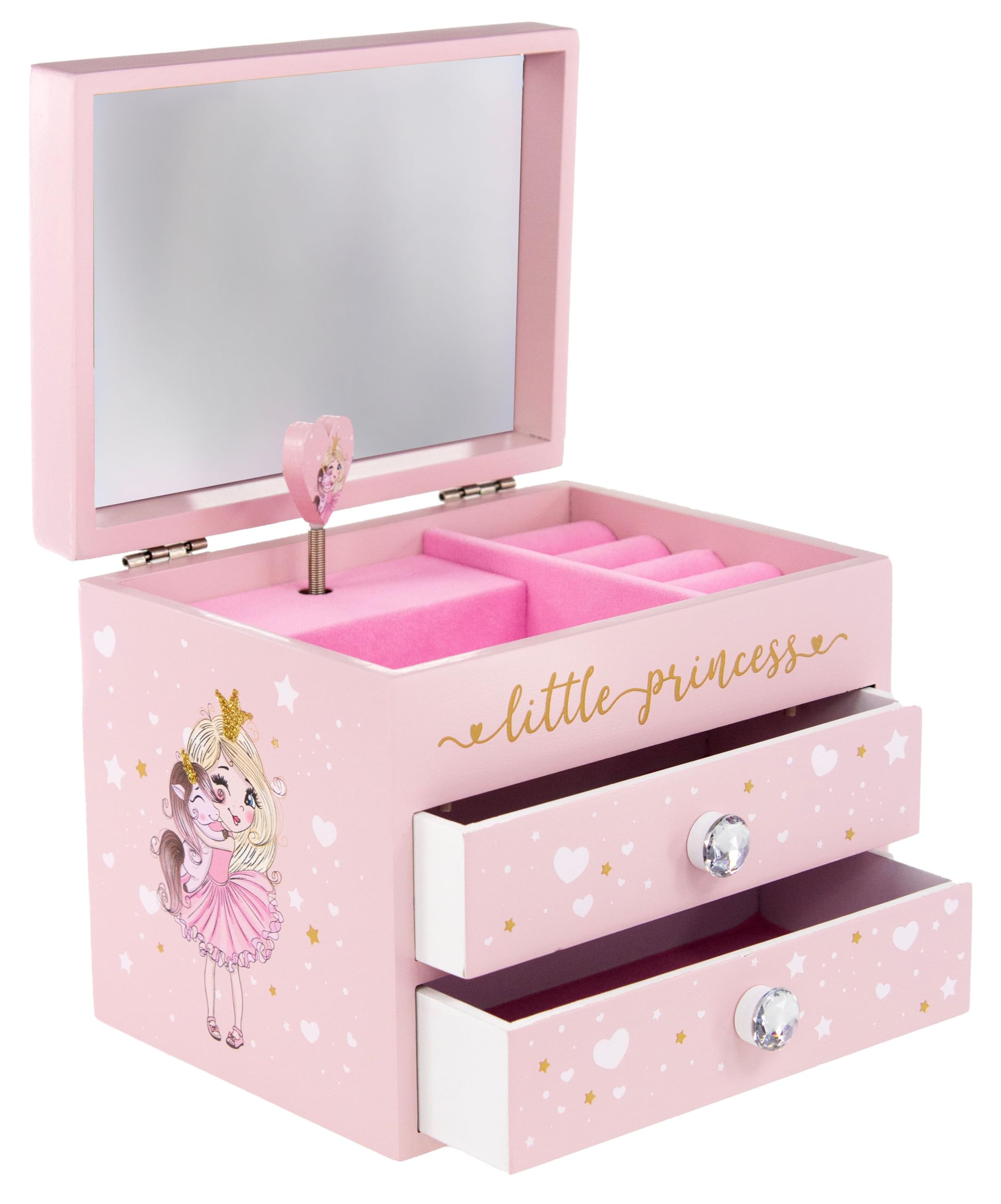 Tinka - Jewelry Box with Music - Princess (8-803904)