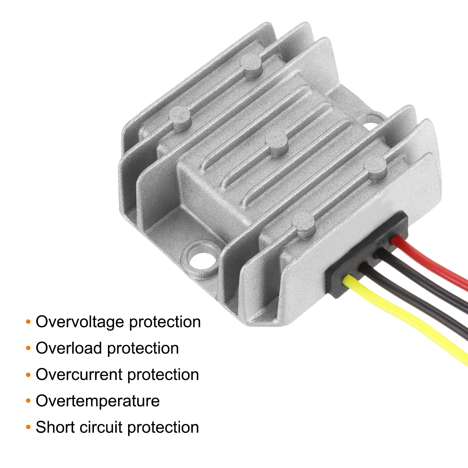 QUARKZMAN DC 12V zu DC 19V Spannungswandler 3A 57W Step UP Spannungsregler IP67 Wasserdichter Transformator Stromversorgungsmodul Netzteil für Auto LKW Solaranlage