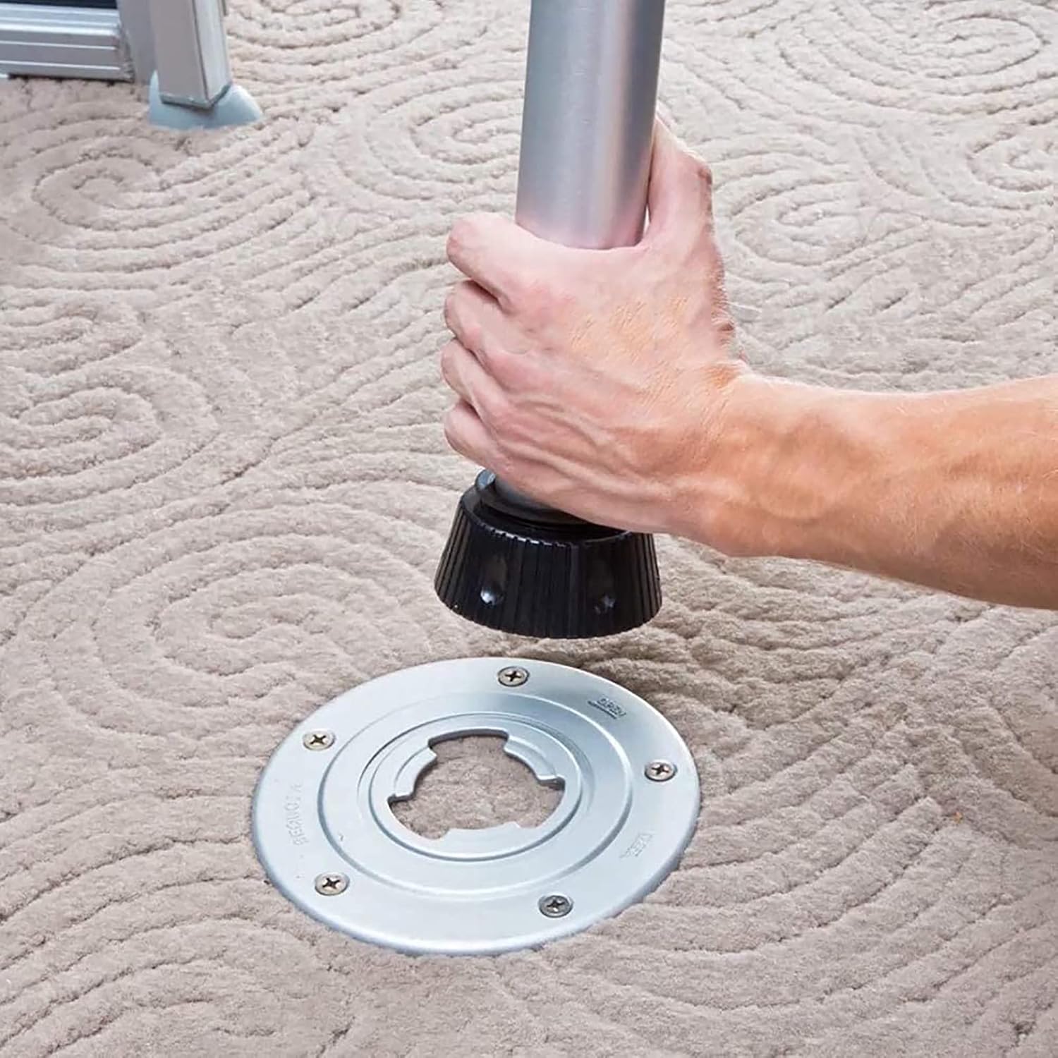 テーブル脚アルミ合金取り外し可能、家具脚可動、1ピース、キャンピングカー/ヨット/バステーブルサポート、カウンターサポート脚,25.