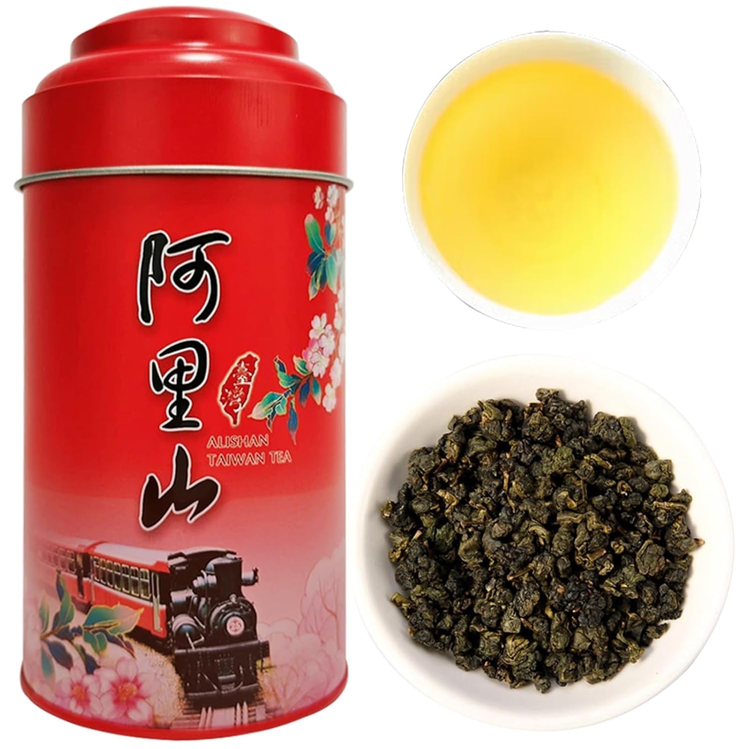 CHADUO Alishan Oolong Tea Loose Leaf Premium Taiwan High Mountain Oolong 5.3oz/150g Spring New Teas Chinese Tea Orchid Aroma 乌龙茶 台湾茶 阿里山乌龙茶 高山茶