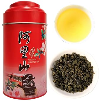 CHADUO Alishan Oolong Tea Loose Leaf Premium Taiwan High Mountain Oolong 5.3oz/150g Spring New Teas Chinese Tea Orchid Aroma