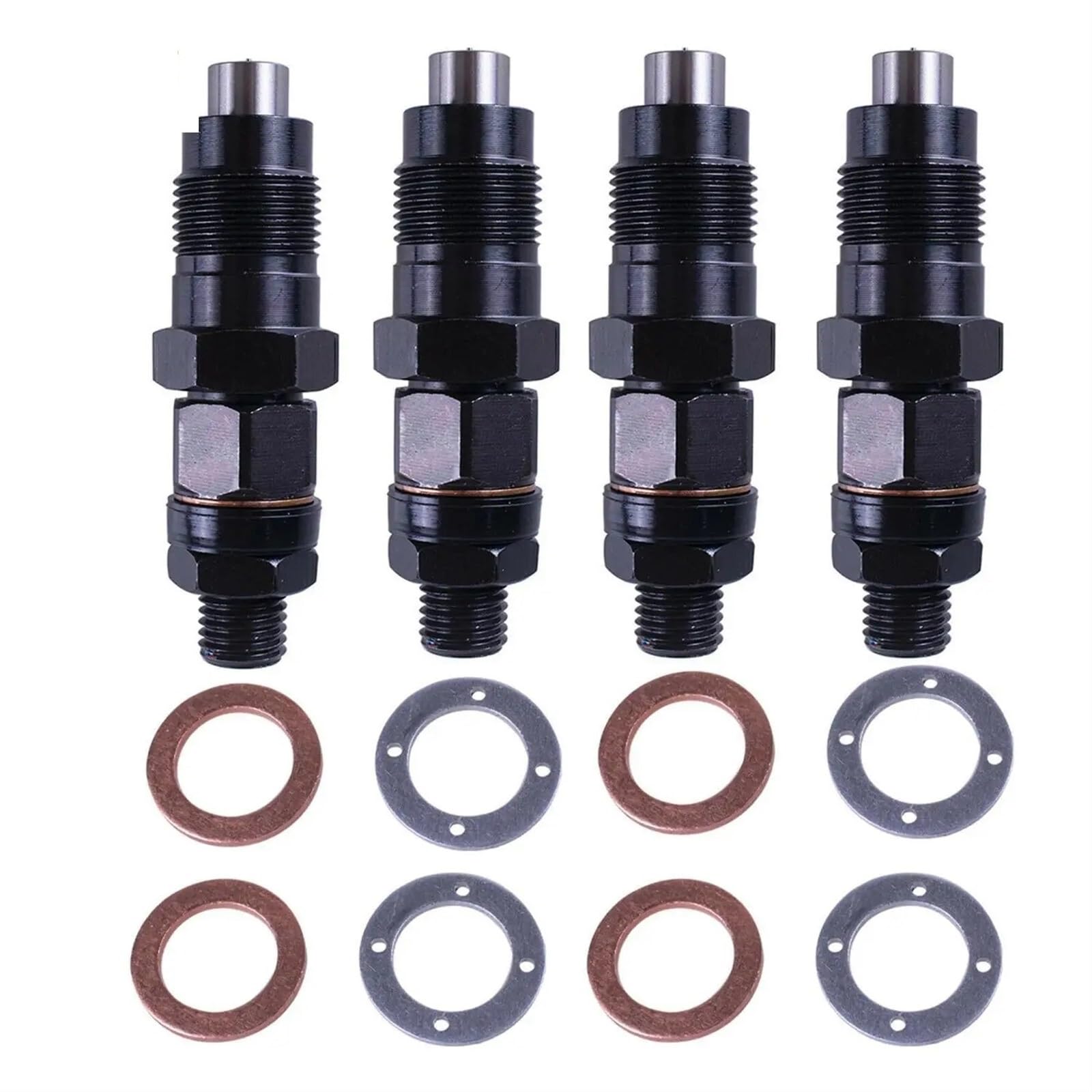 Injecteur Moteur pour Mitsubishi pour Pajero pour Triton pour Delica 4D56 4D56T 2.5L D4BX D4BA G6BAJ D4BF Injecteur De Carburant Diesel 4 Pièces Élevée Injecteur