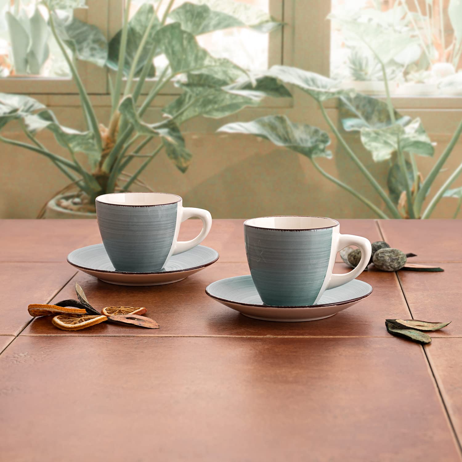 Tasse Quid Vita Morning Céramique Bleu 470 Ml à Prix