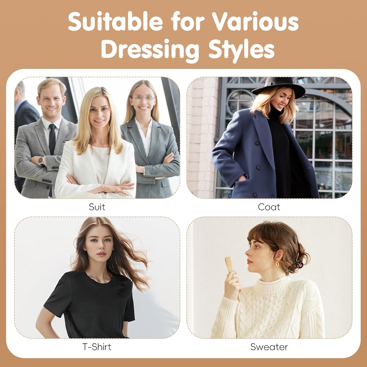 Shoulder Pads for Women: Silicone Shoulder Enhancer Push-up Pads for Boost Comfort and Posture - Invisible Breathable Anti-Slip Enhancer for Dress & T-Shirt & Sweater (Skin & Transparent) - Image 8