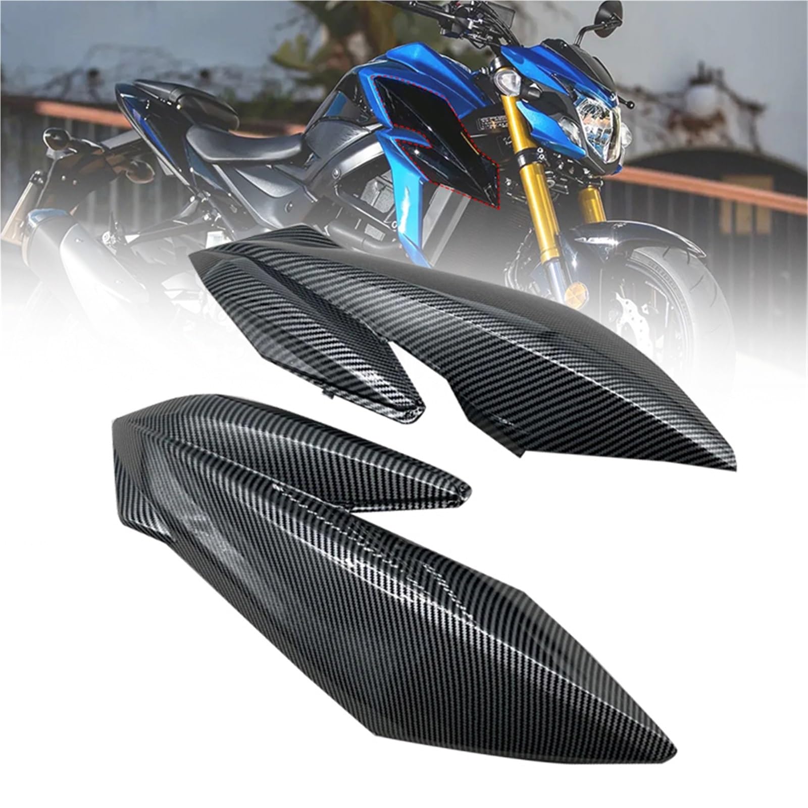ochronna chłodnicy Do Suzuki GSXS750 GSXS 750 2017-2021 owiewka wtryskowa