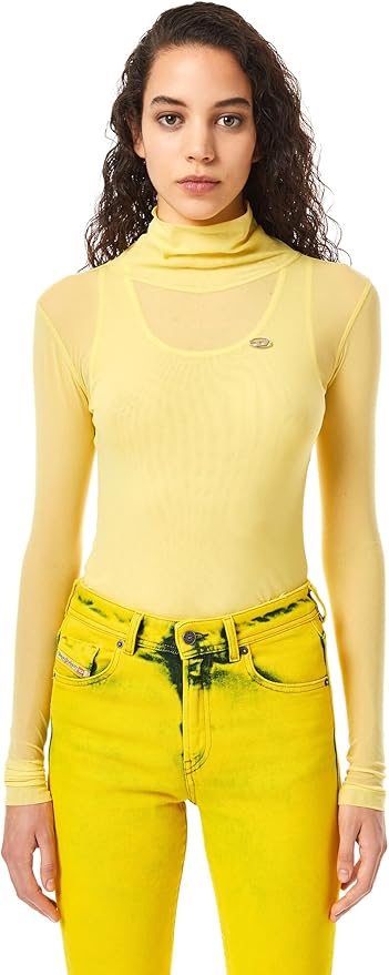 Amazon.co.jp: [Diesel] (ディーゼル) レディース ハイネック 長袖