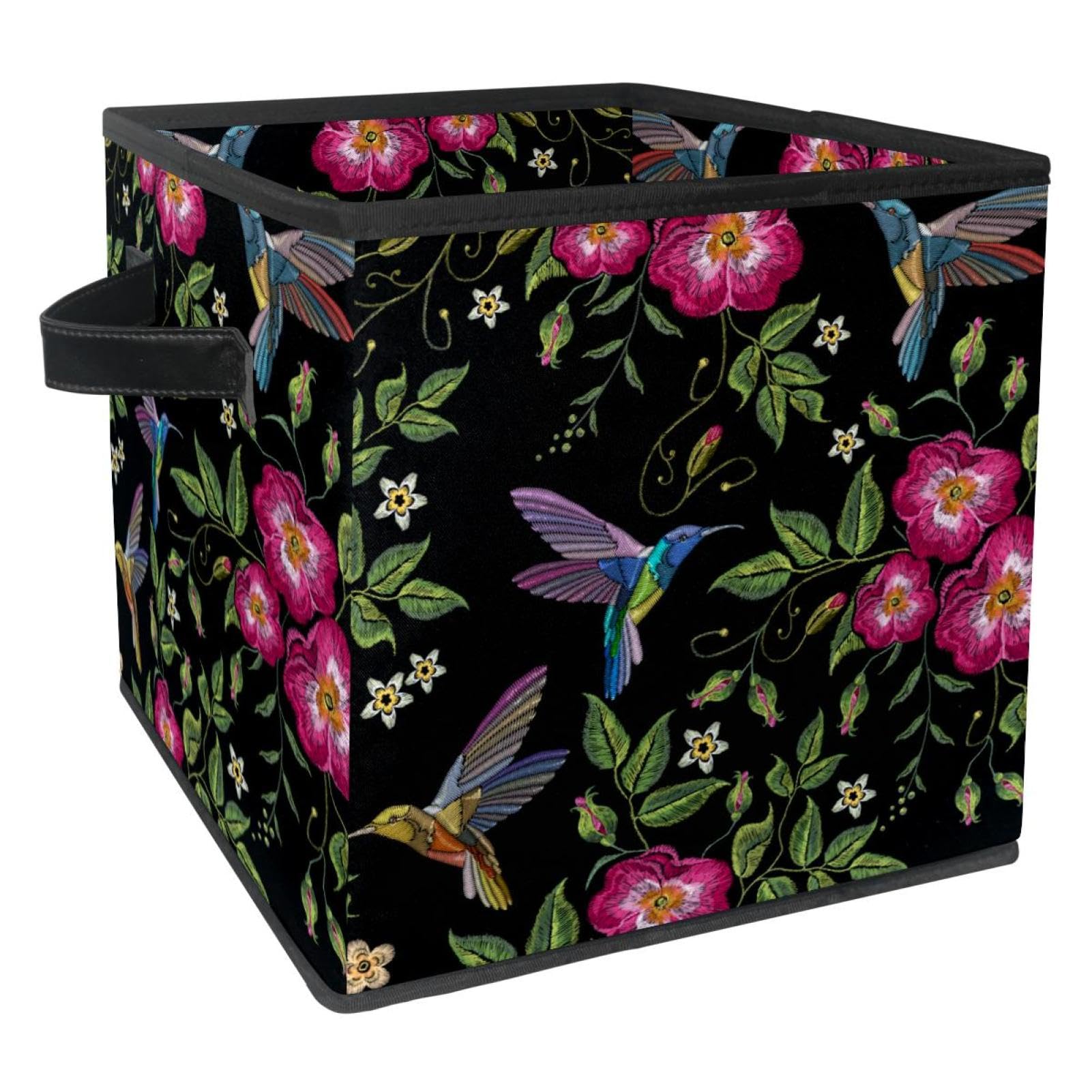 Boîte de rangement pliable oiseaux volants cube organisateur maison