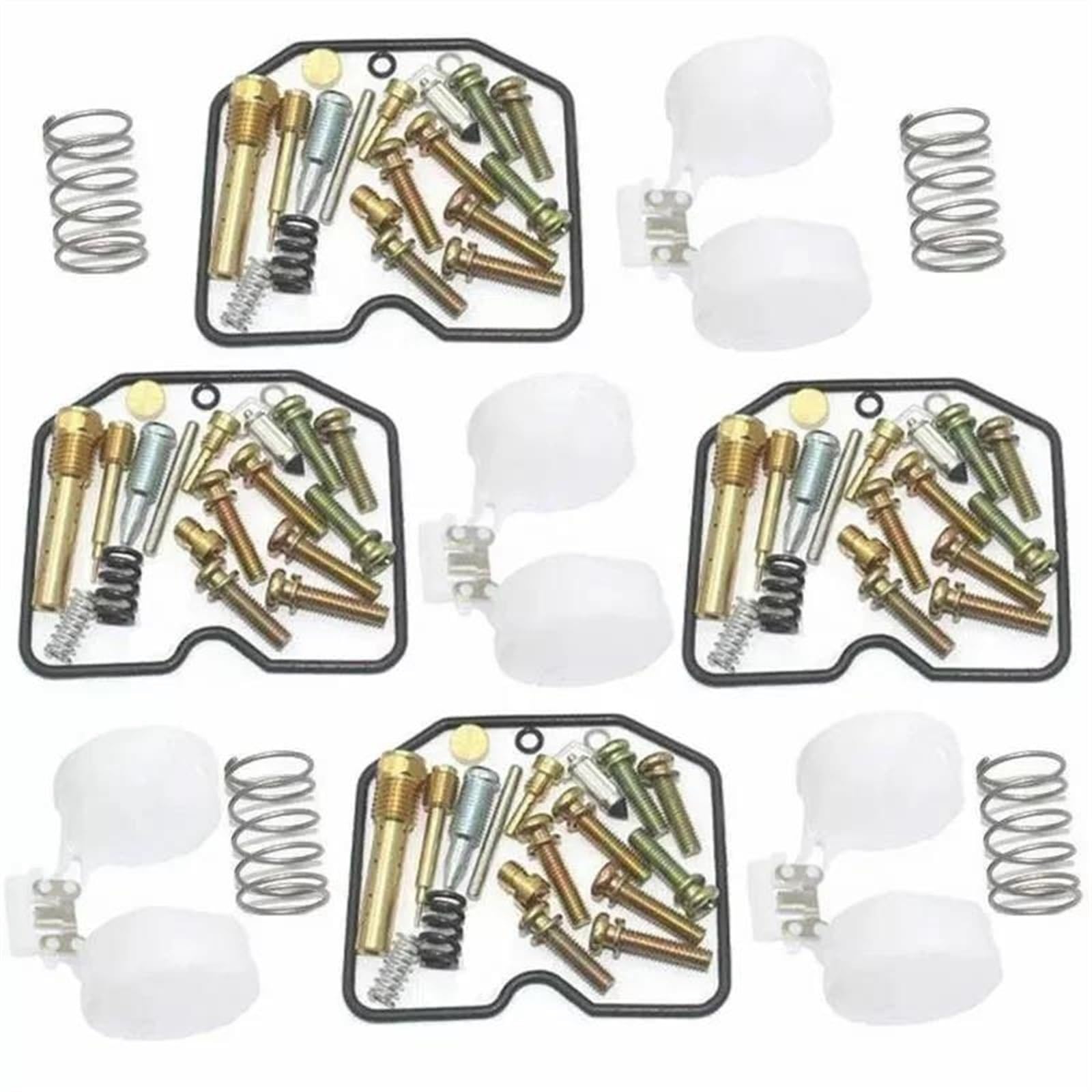 Kit Di Riparazione Del Carburatore Per Motociclette Galleggiante Per Kawasaki Per Zephyr 550 ZR550 1990-1993 Guarnizioni Membrana pompa
