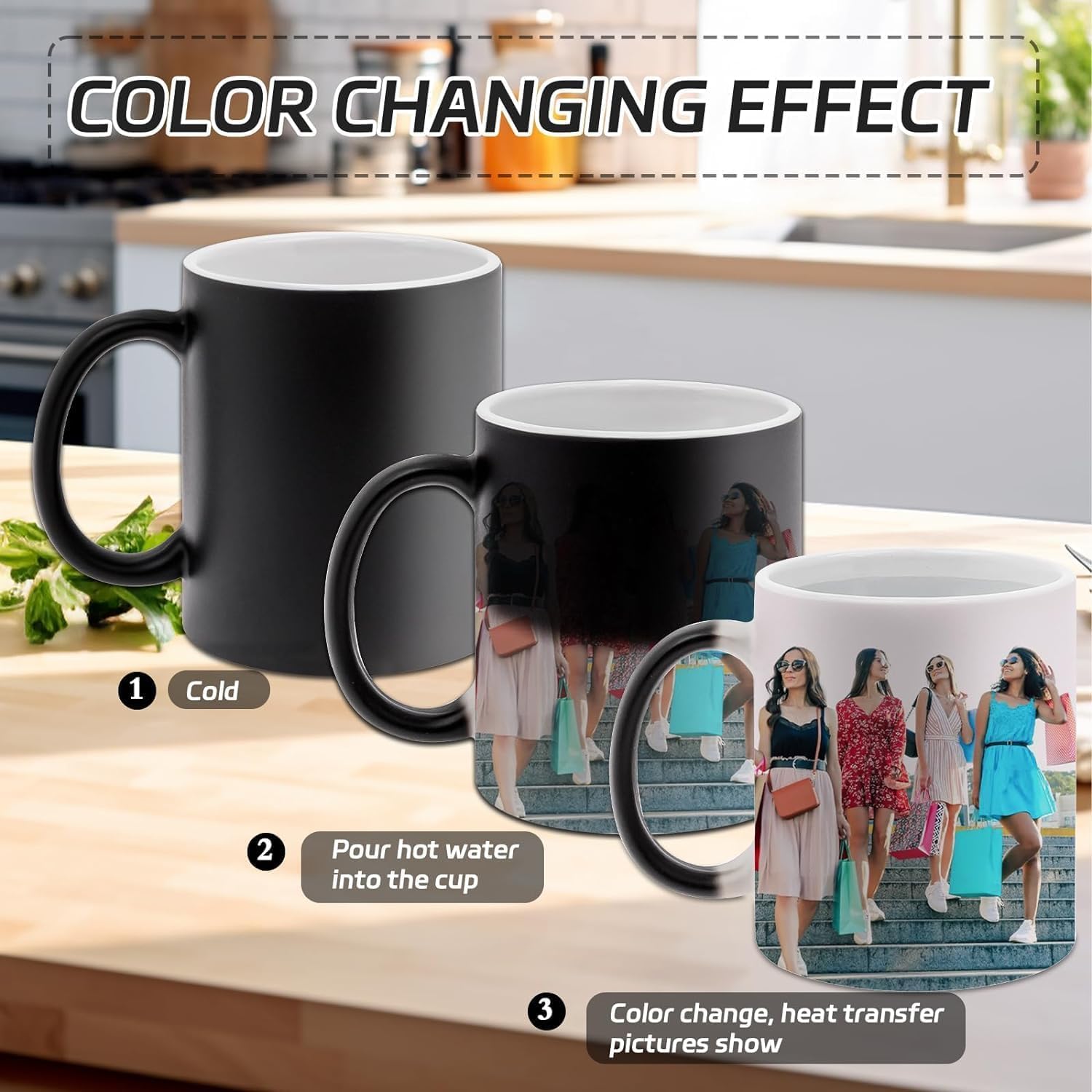 Achat Tasse En Céramique Stor 325 Ml Changeant De Couleur Dans Un