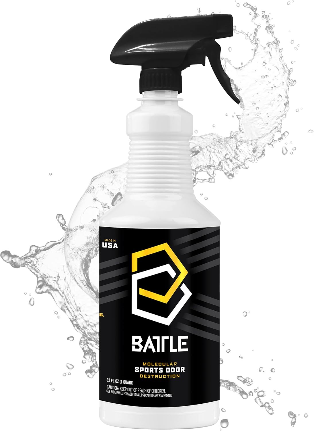 Battle Sports Odor Eliminator Spray 32oz Sports Equipment Zero Odor