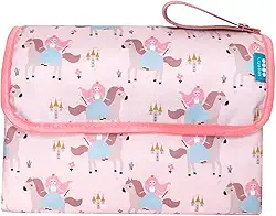 Trocador Portátil Bebê Fraldas Impermeável Acolchoado Tam G - Princesinha Cici