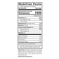 Vista 3 de EDYOS - Palomitas de maíz cheddar blanco, bolsas de 5/8 onzas, paquete de 10