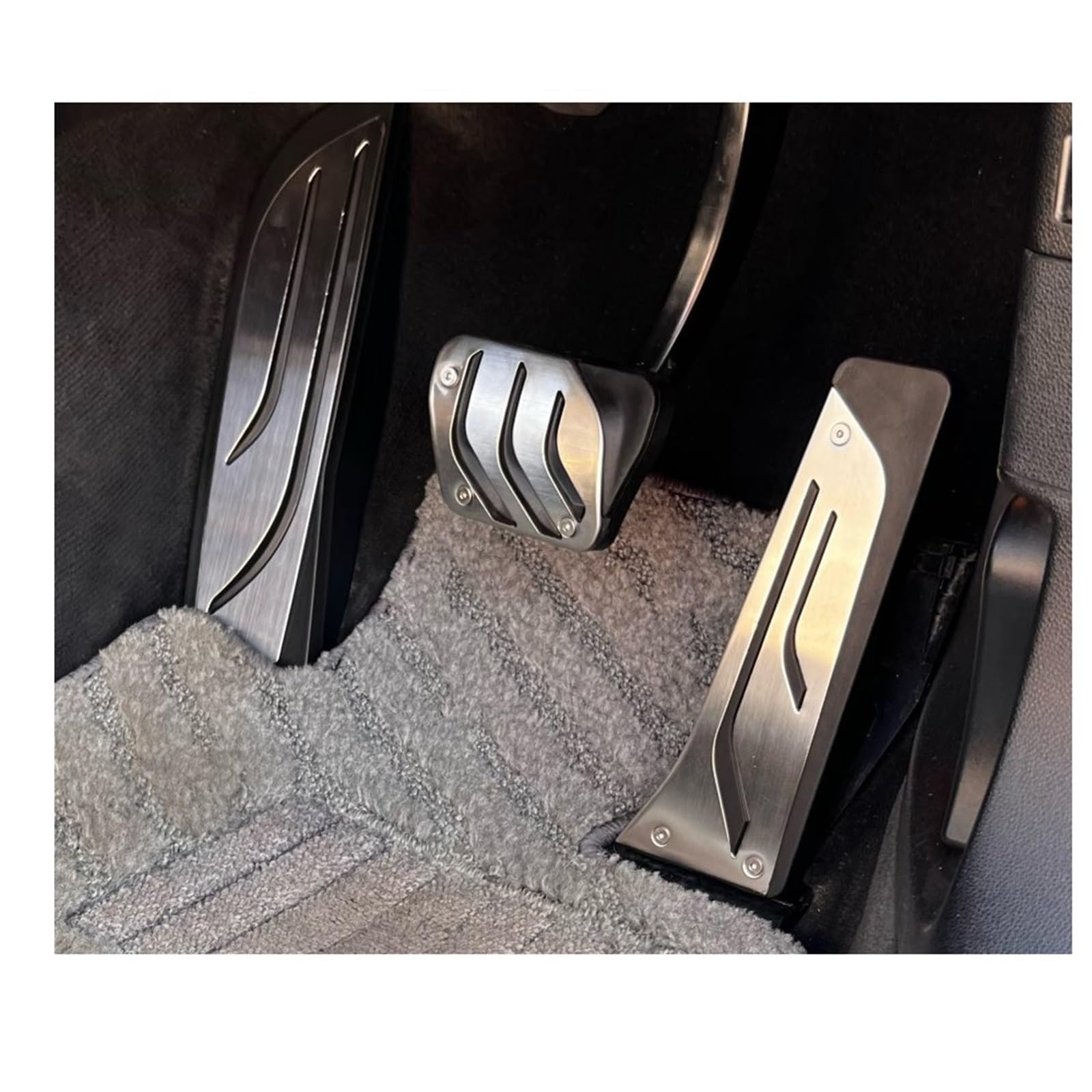 Rechtslenker-Pedale Für BMW 1er 2er 3er Und 4er F20 F21 F22 F30 F31 F34 F32 GT 318 320i Autopedalabdeckungen(2Pcs AT) Bildele og tilbehør