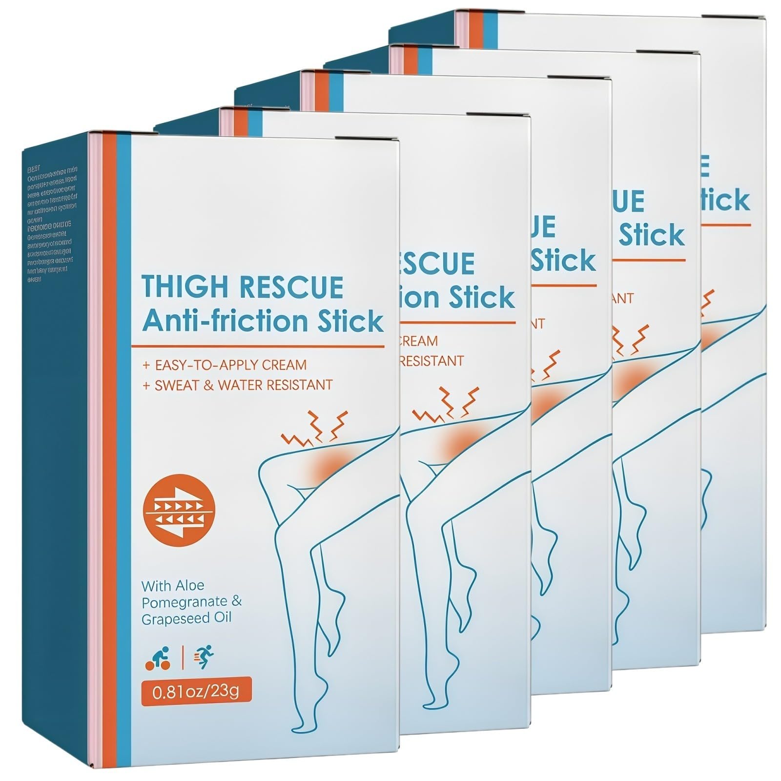 Anti-friction Protection Crème, Stick Anti Frottement Cuisse,Bâton Anti-frottement