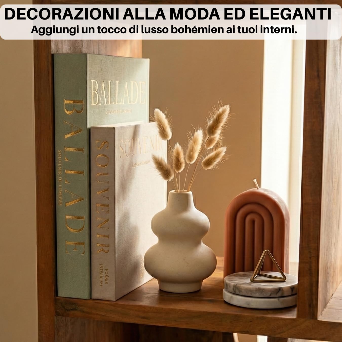 Libri Decorativi Arredamento Set 2 | Libri Finti Decorativi Design con Scatola Libro Contenitore | Coffee Table Book Decorazioni Casa | Libro Porta Oggetti Arredo Salotto Soggiorno (Verde Salvia)