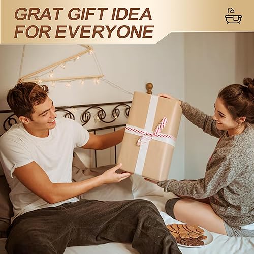 Gold Bathtub Tray with White Marble Base - Adjustable Bath Caddy(Black)