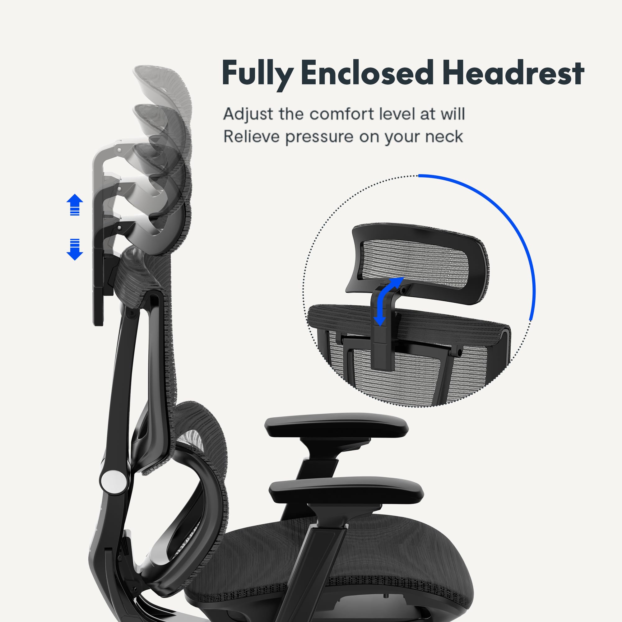FLEXISPOT C7B-Air Ergonomic Office Chair Desk Chair Ergonomic Task 